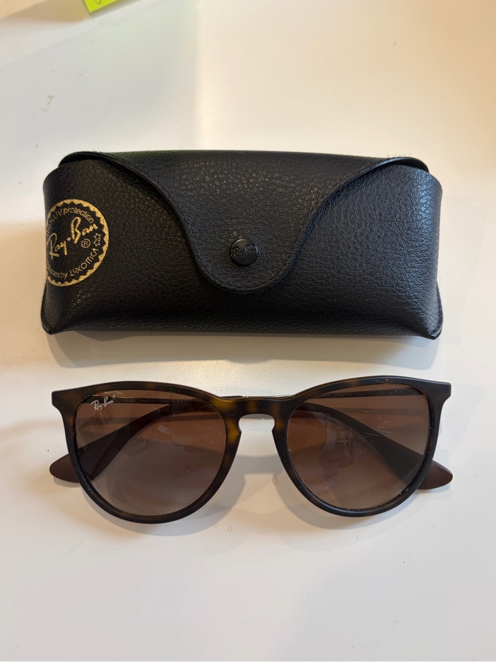 Ray-Ban Erika Classic Sunglasses Tortoise Brown Gradient RB4171